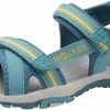 TROLLKIDS Preikestolen Sandalen Meisjes, Groen -Casual schoenen Shop trollkids preikestolen sandals girls glacier green lemonade 1
