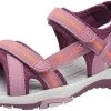 TROLLKIDS Preikestolen Sandalen Meisjes, Violet -Casual schoenen Shop trollkids preikestolen sandals girls mulberry peach 1