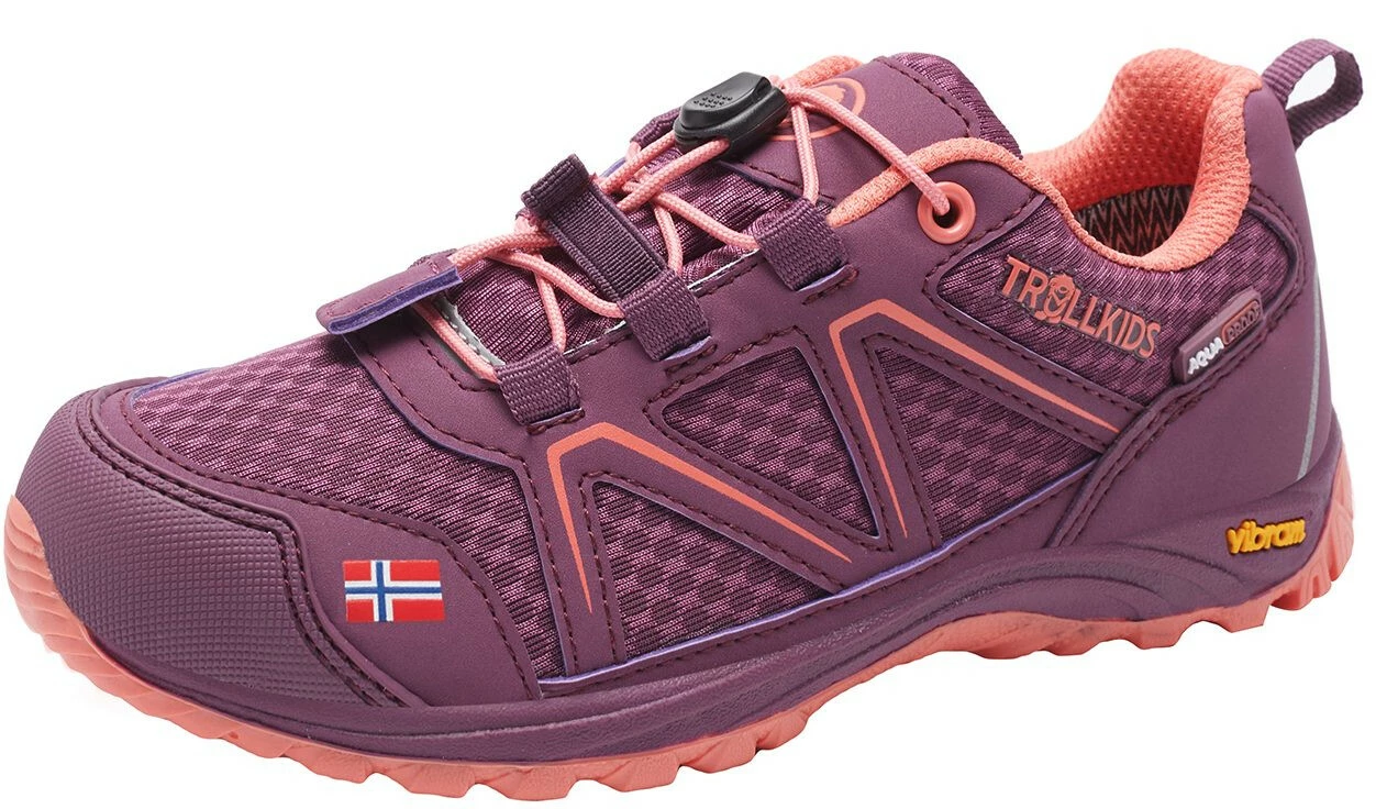 TROLLKIDS Skarvan Hiker Lage Schoenen Kinderen, Violet 3 TROLLKIDS Skarvan Hiker Lage Schoenen Kinderen, Violet