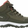 Viking Footwear Akkarvik 2 Mid WP Shoes Kids, Olijf -Casual schoenen Shop viking footwear akkarvik 2 mid wp shoes kids huntinggreen red 1