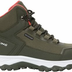 Viking Footwear Akkarvik 2 Mid WP Shoes Kids, Olijf