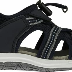 Viking Footwear Thrilly Sandalen Kinderen, Zwart/grijs