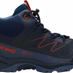 Viking Footwear Tind Mid GTX Schoenen Kinderen, Blauw